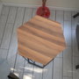 Hanah Home Mesa Auxiliar Cetrus - Walnut